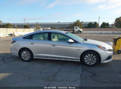 Lot #2992832621 2016 HYUNDAI SONATA HYBRID SE