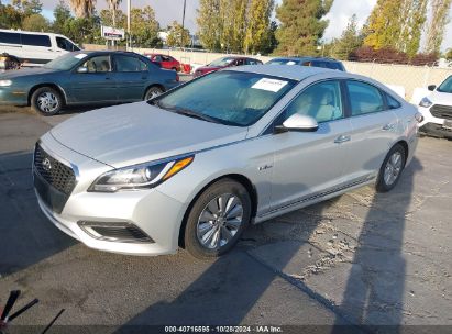 Lot #2992832621 2016 HYUNDAI SONATA HYBRID SE