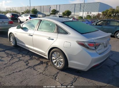 Lot #2992832621 2016 HYUNDAI SONATA HYBRID SE