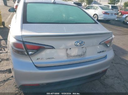 Lot #2992832621 2016 HYUNDAI SONATA HYBRID SE