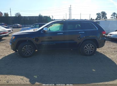 Lot #2995296169 2021 JEEP GRAND CHEROKEE LIMITED 4X4