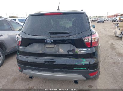 Lot #3042560211 2018 FORD ESCAPE TITANIUM