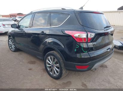 Lot #3042560211 2018 FORD ESCAPE TITANIUM