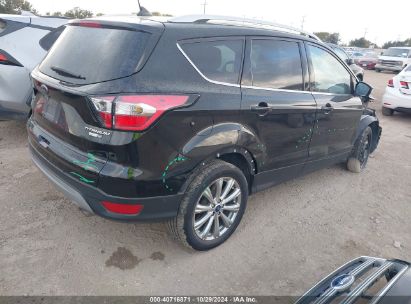 Lot #3042560211 2018 FORD ESCAPE TITANIUM