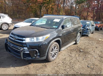 Lot #3052075885 2017 TOYOTA HIGHLANDER XLE