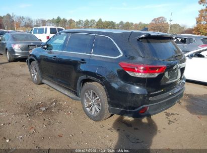 Lot #3052075885 2017 TOYOTA HIGHLANDER XLE