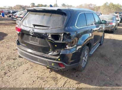 Lot #3052075885 2017 TOYOTA HIGHLANDER XLE