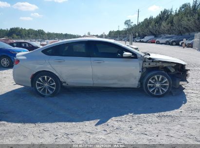 Lot #2996535527 2015 CHRYSLER 200 S