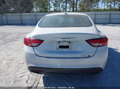 Lot #2996535527 2015 CHRYSLER 200 S