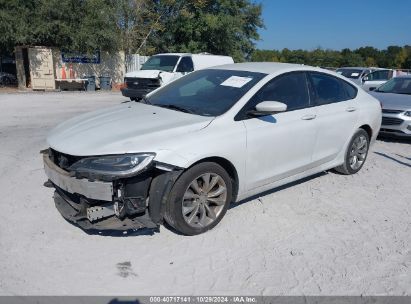 Lot #2996535527 2015 CHRYSLER 200 S