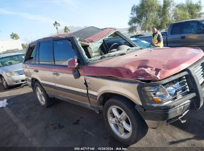 Lot #2984232401 2000 LAND ROVER RANGE ROVER 4.0 SE