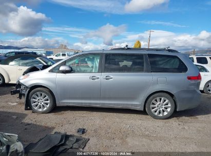 Lot #3044580148 2014 TOYOTA SIENNA LIMITED 7 PASSENGER