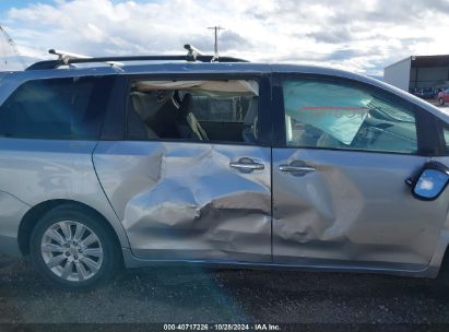 Lot #3044580148 2014 TOYOTA SIENNA LIMITED 7 PASSENGER