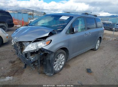 Lot #3044580148 2014 TOYOTA SIENNA LIMITED 7 PASSENGER