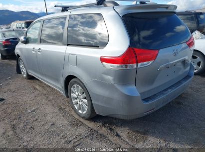 Lot #3044580148 2014 TOYOTA SIENNA LIMITED 7 PASSENGER