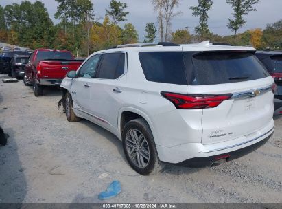 Lot #3037547058 2023 CHEVROLET TRAVERSE AWD HIGH COUNTRY