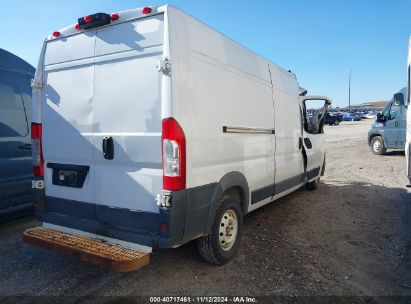 Lot #3019655775 2018 RAM PROMASTER 2500 HIGH ROOF 159 WB