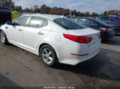 Lot #3035074689 2015 KIA OPTIMA LX