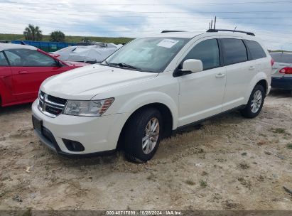 Lot #2995296135 2014 DODGE JOURNEY SXT