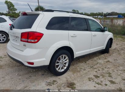 Lot #2995296135 2014 DODGE JOURNEY SXT