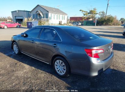 Lot #2992821962 2013 TOYOTA CAMRY HYBRID LE