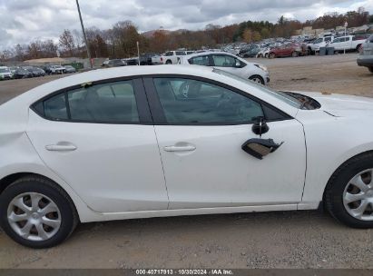 Lot #3035707647 2016 MAZDA MAZDA3 I SPORT