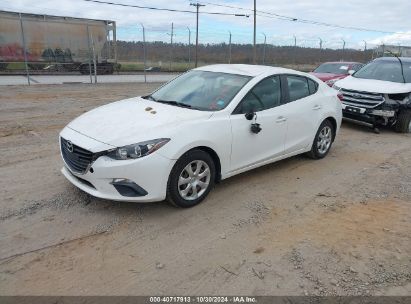 Lot #3035707647 2016 MAZDA MAZDA3 I SPORT