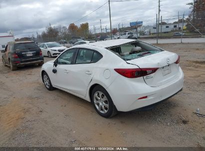 Lot #3035707647 2016 MAZDA MAZDA3 I SPORT