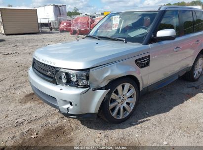 Lot #3051077392 2013 LAND ROVER RANGE ROVER SPORT HSE