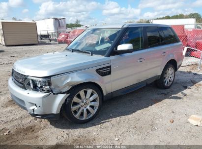 Lot #3051077392 2013 LAND ROVER RANGE ROVER SPORT HSE