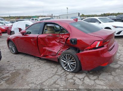 Lot #3056473164 2014 LEXUS IS 250