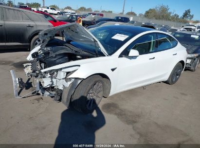 Lot #2992832608 2021 TESLA MODEL 3 STANDARD RANGE PLUS REAR-WHEEL DRIVE