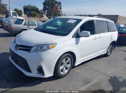 Lot #2992832612 2020 TOYOTA SIENNA LE