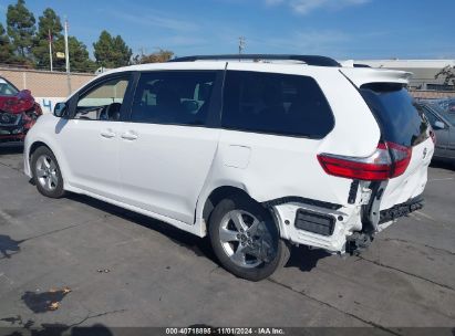 Lot #2992832612 2020 TOYOTA SIENNA LE