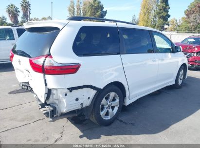 Lot #2992832612 2020 TOYOTA SIENNA LE