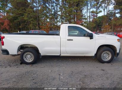 Lot #3001577209 2019 CHEVROLET SILVERADO 1500 WORK TRUCK