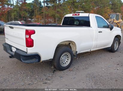 Lot #3001577209 2019 CHEVROLET SILVERADO 1500 WORK TRUCK