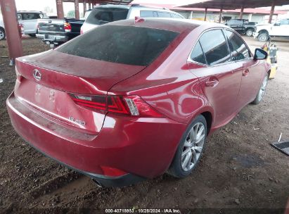 Lot #3053066804 2014 LEXUS IS 250