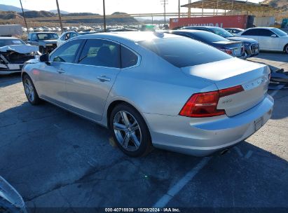 Lot #3050075092 2018 VOLVO S90 T5 MOMENTUM