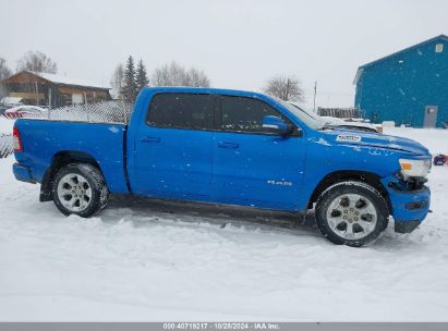 Lot #2990357067 2022 RAM 1500 BIG HORN  4X4 5'7 BOX