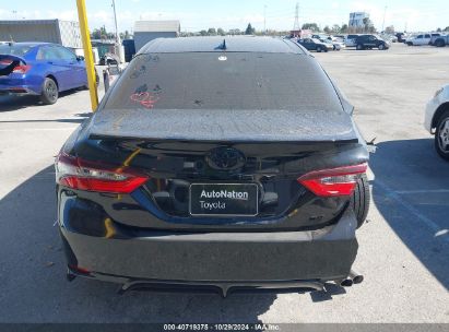 Lot #3035095225 2021 TOYOTA CAMRY SE NIGHTSHADE EDITION