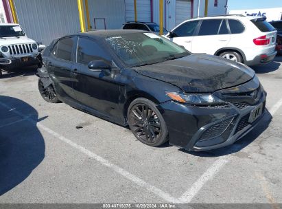 Lot #3035095225 2021 TOYOTA CAMRY SE NIGHTSHADE EDITION