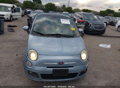 Lot #3001577204 2013 FIAT 500 SPORT