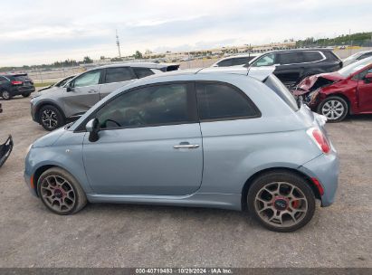 Lot #3001577204 2013 FIAT 500 SPORT