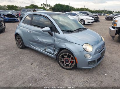 Lot #3001577204 2013 FIAT 500 SPORT