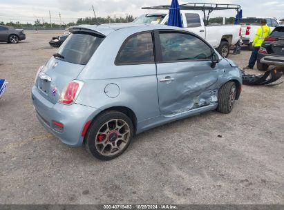 Lot #3001577204 2013 FIAT 500 SPORT