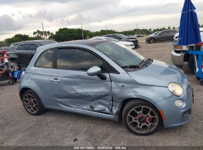 Lot #3001577204 2013 FIAT 500 SPORT