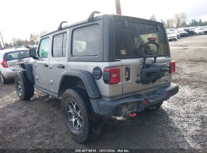 Lot #3050075088 2020 JEEP WRANGLER UNLIMITED RUBICON