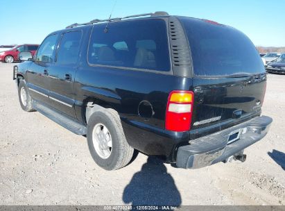 Lot #3050084045 2001 CHEVROLET SUBURBAN 1500 LT