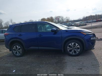 Lot #2995296575 2022 NISSAN ROGUE SV INTELLIGENT AWD